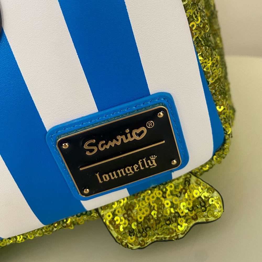 Loungefly Sanrio Keroppi Sequin Mini Backpack - Picture 9 of 11